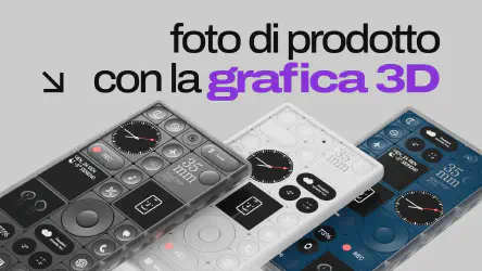 Fotografie di prodotti: perché il 3D è la svolta