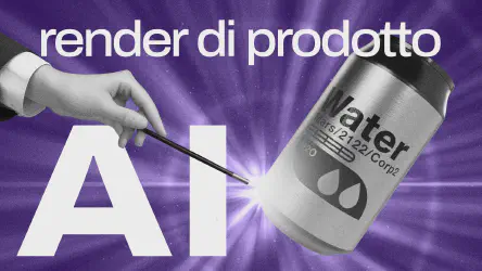 Render di prodotto AI